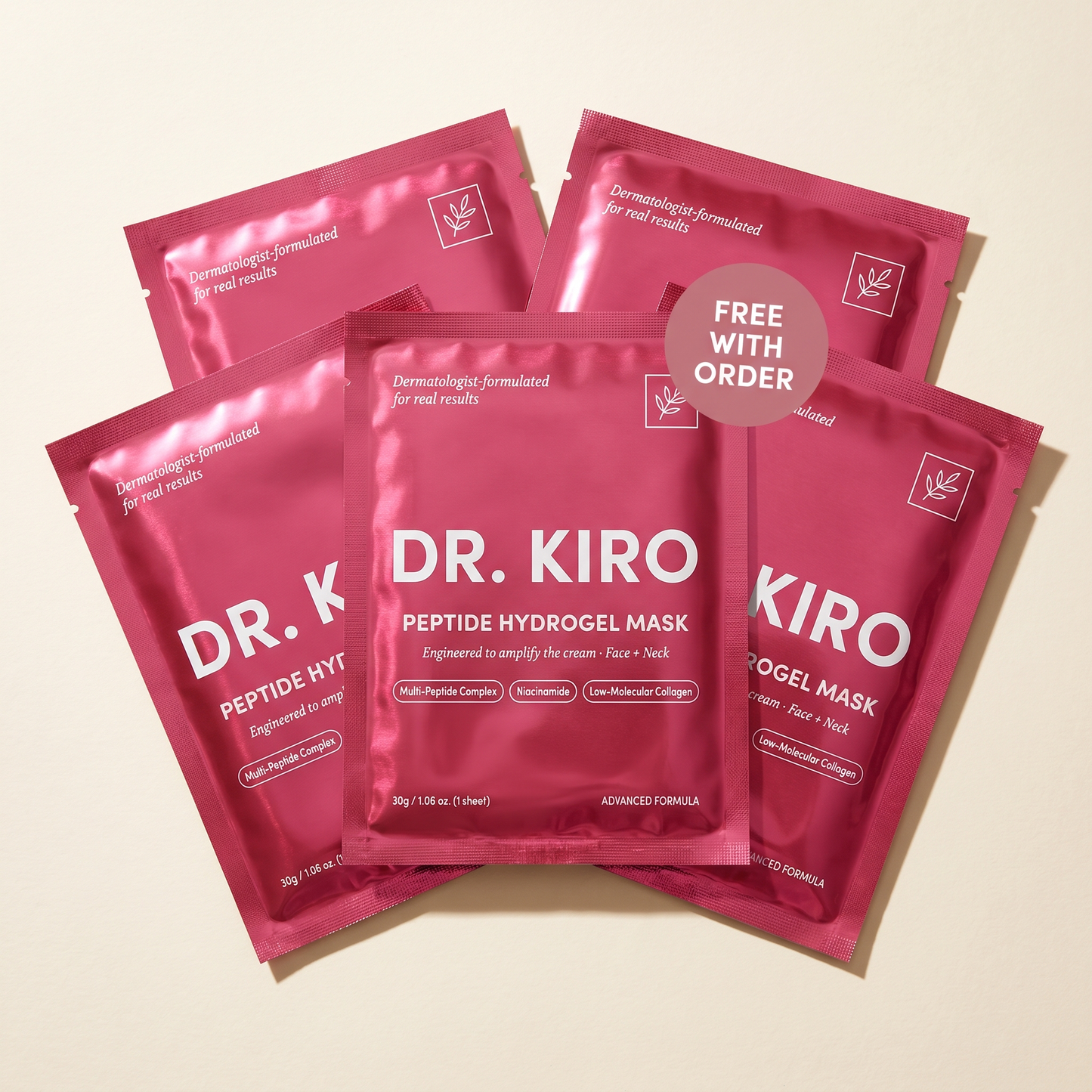 5x Peptide Sheet Masks